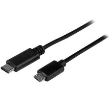 Image of StarTech Cable 0.5m USB C to Micro-USB B 2.0 USB2CUB50CM