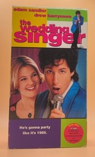 The Wedding Singer VHS 1998 Adam Sandler Drew Barrymore **Buy 2 Get 1 Free**