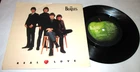 THE BEATLES REAL LOVE 45 7" NM NEAR MINT US APPLE VINYL w/PS PICTURE SLEEVE