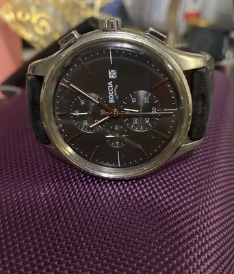 BOCCIA chronograph titanium Mens Watch