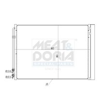 Condensateur BMW 520
