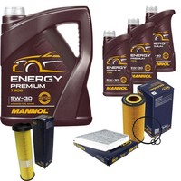 SCT Inspektionspaket 8L Mannol Energy 5W-30 FüR Mercedes E-Klasse T-Model S211