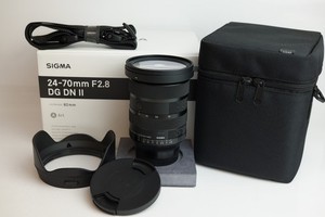 Sigma 24-70mm F2.8 DG DN II | Art For Sony full frame E mount cameras