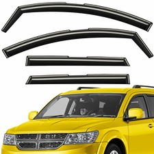 Sun Rain Visors Wind Rain Guards for 2009-2020 Dodge Journey