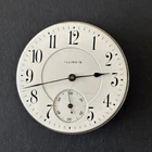 Illinois 17 Jewel Pocket Watch Movement Working Grade 305 Model 6 Size 16