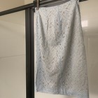 Light Blue lace skirt Size 4 Lined — photo 1