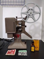Kodak KodaScope EIGHT-71A Film Projector Box Oil Bottle And Papers Needs Bulb