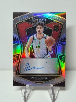  2020-21 Select ''DENI AVDIJA'' /249 SILVER PRIZM Rookie AUTO RS-AVD ALL-STAR! 