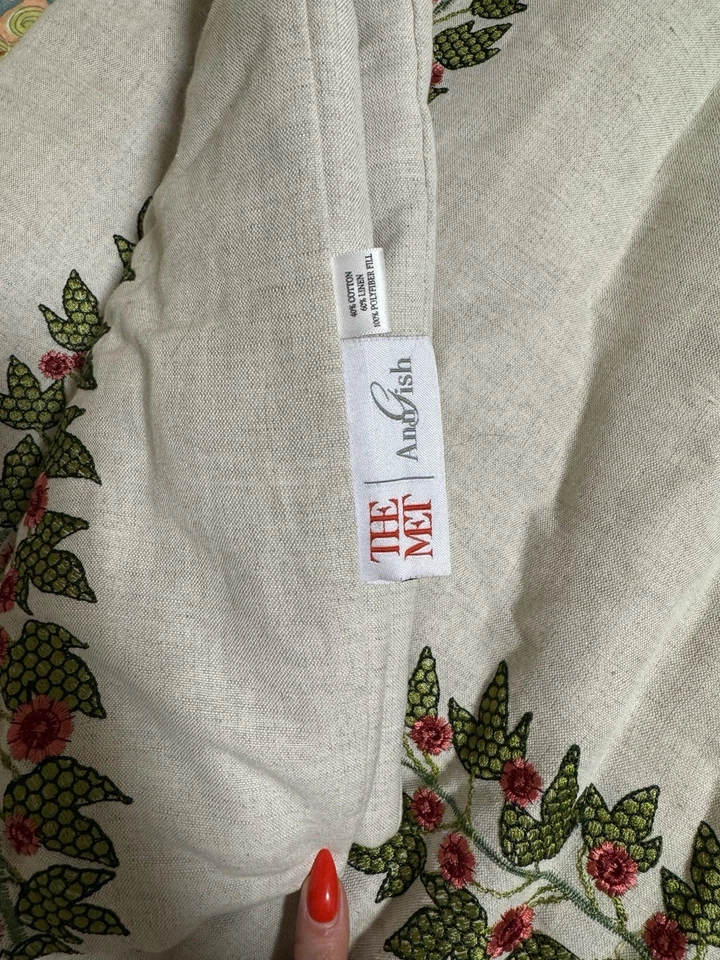 The Met X Ann Gish Tree of Life Holiday Throw - Image 3 of 4