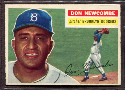 1956 Topps Set-Break #235 Don Newcombe EX-EXMINT *JAYSACE*