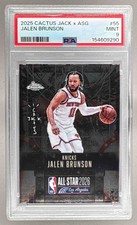 9290 Jalen Brunson 2025 Topps Chrome Cactus Jack x NBA All-Star #55 PSA 9