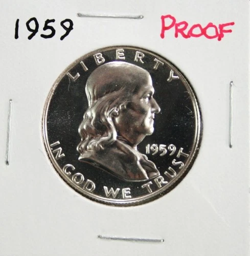 1959 Proof Franklin Half Dollar #GA