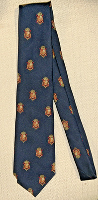 Gonzalez Losa of Madrid ROCA di Lusso Men s Tie 54''   Spanish Crest   Luxury