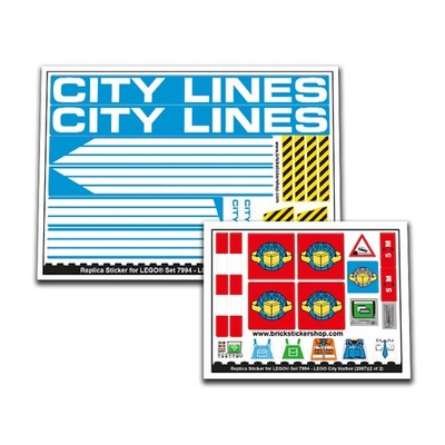 Replacement Sticker for Set 7994 - City Harbor