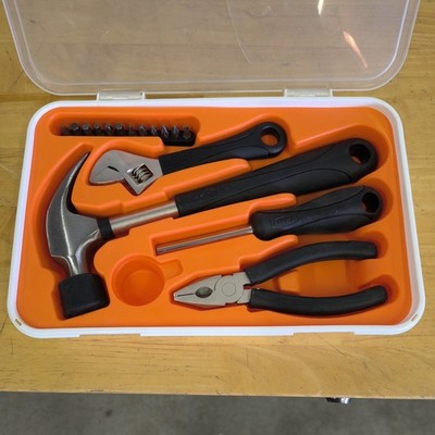 Ikea Fixa Tool Kit 17-Piece, Home Tool Kit, Tool Box, Perfect for Home. GUC!