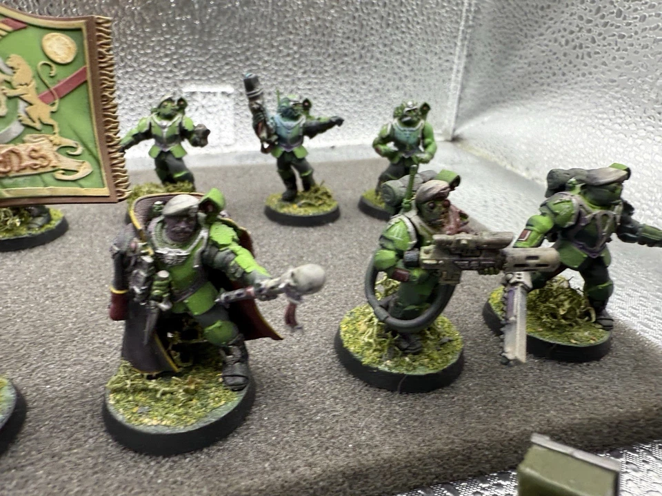 Warhammer 40k Tempestus Scions 12x Pintado Astra Militarum GW Foto 4 de 4