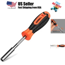 1/4 Inch Magnetic Bit Driver, Screwdriver Handle for Holding Bits and Screws ...