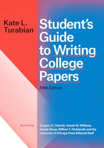 Students Guide to Writing College Papers Fifth by Kate L Turabian PAPERBACK - Image 8
