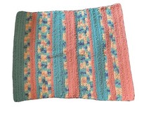 Handmade crochet baby blanket new