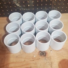 LOT OF 12 SPEARS PVCI 2" COUPLING FITTING SCH40 D2466 SK1Y3