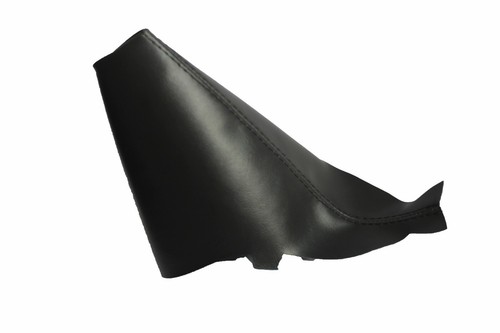 Fits 02-06 Mini Cooper Real Leather Emergency Brake Boot Black - Bild 1 von 5