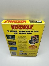 Werewolf Nintendo NES Complete CIB  W/ All Inserts And Rare Comic