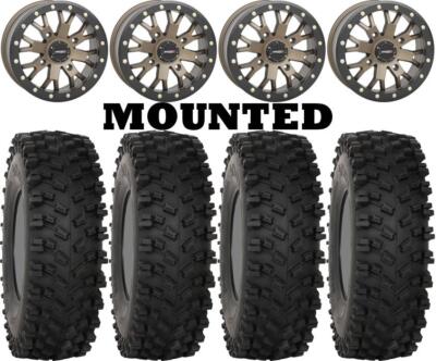 System Sb4 Rim Kit 4 System 3 ATX470 32x10-14 on System 3 SB-4 Beadlock Bronze Narrow ...