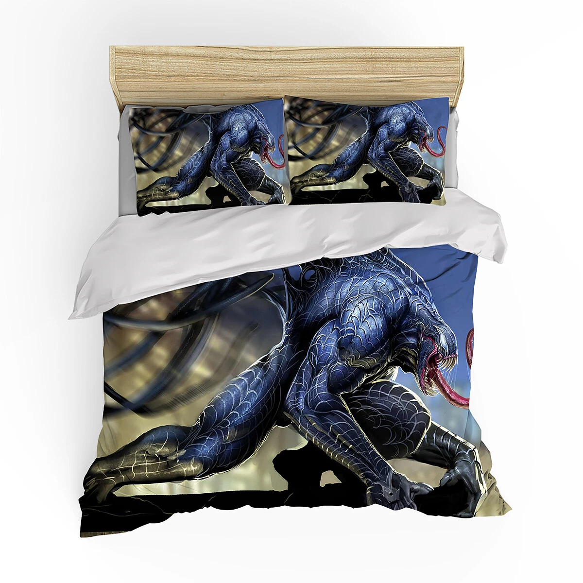 Venom Anime Bedding Set, Bedroom Decoration