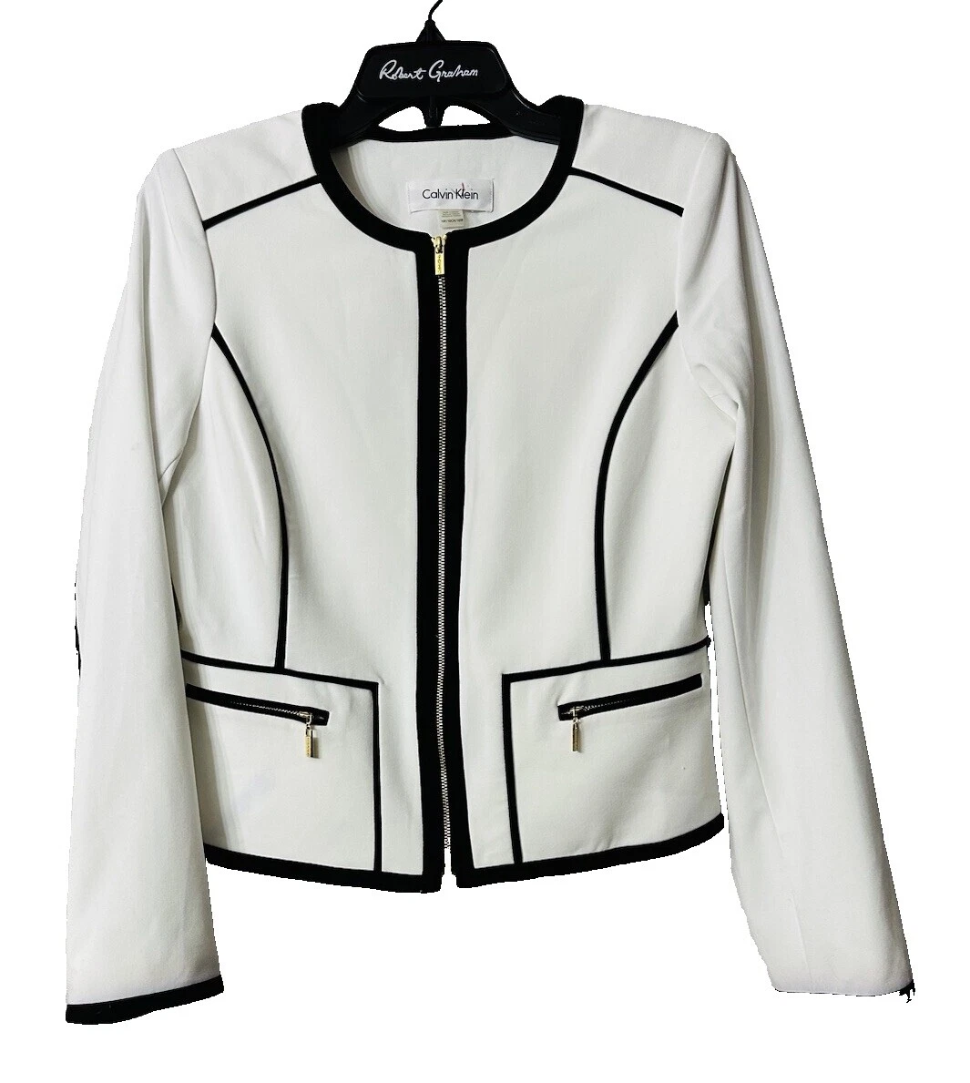 Abrigos, chaquetas y chalecos blancos para mujer Calvin Klein