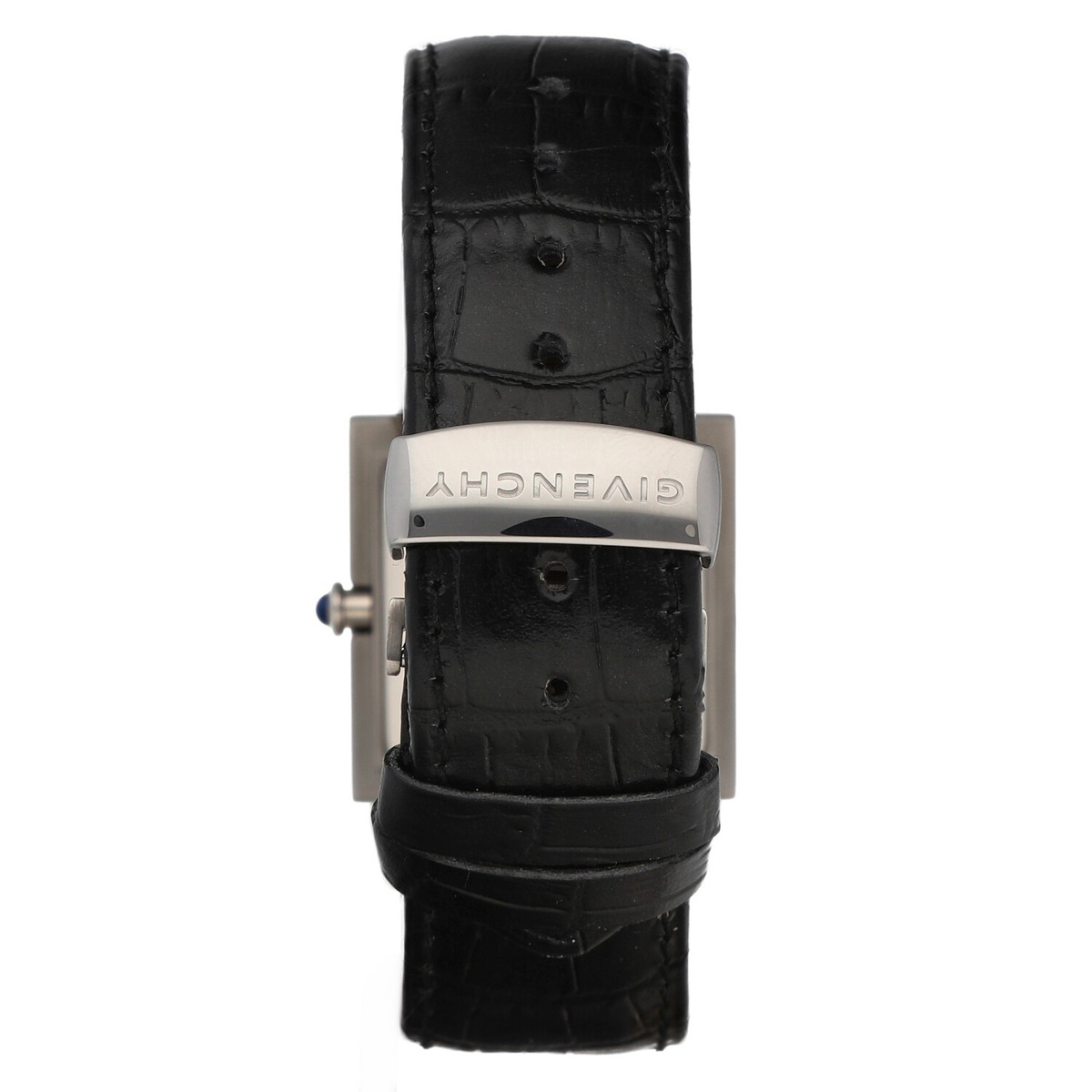 Givenchy 1558962 APSARAS Silver Dial 27mm Square Leather Quartz