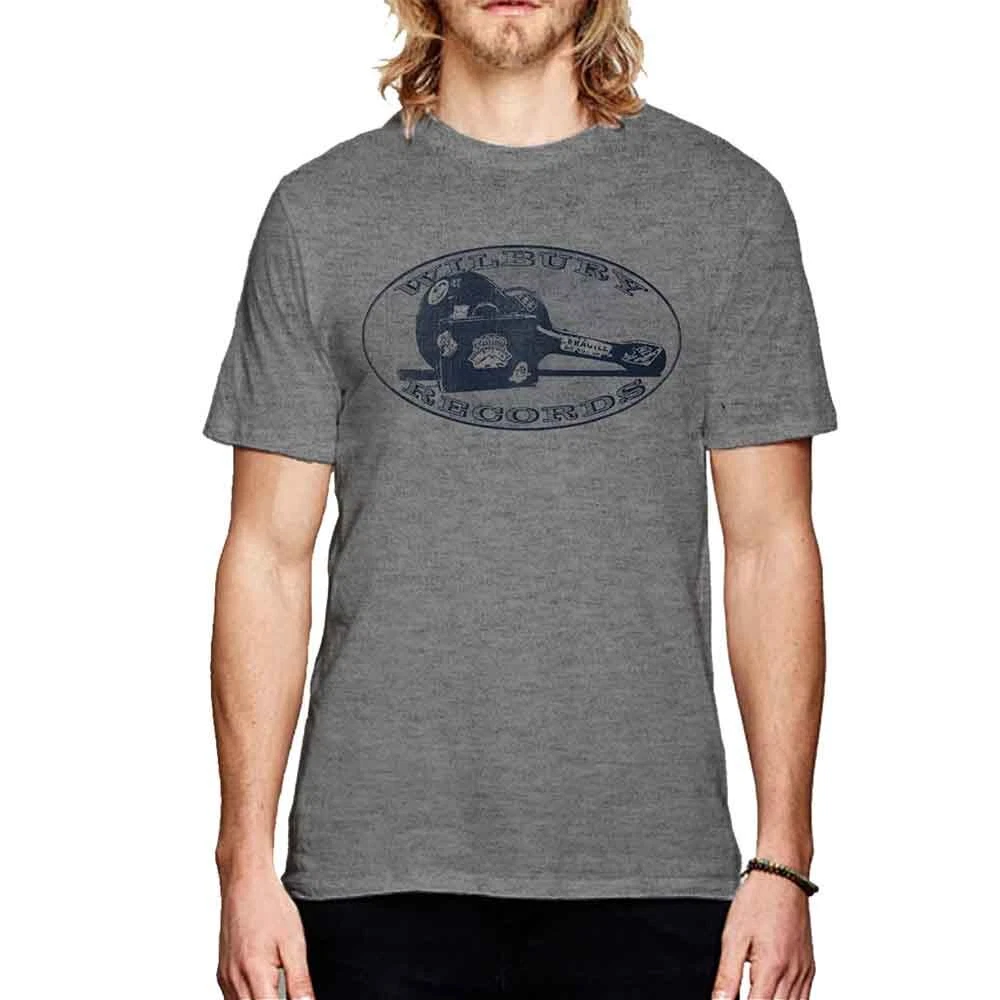 The Traveling Wilburys Wilbury Records T-Shirt Grey New