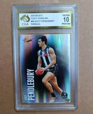 Scott Pendlebury Footy Stars 2023 Colour Spots - #40 - CGA 10 PRISTINE not PSA