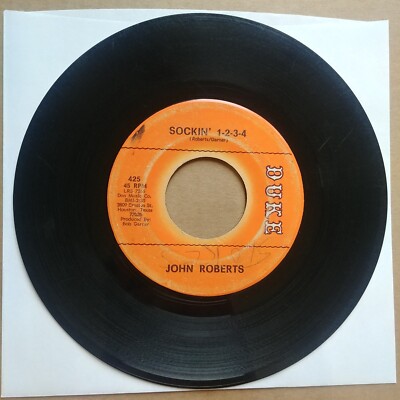 JOHN ROBERTS Sockin 1-2-3-4 DUKE 45 7'' FUNK SOUL Record Vinyl Records 1967