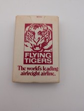 Unique VINTAGE FLYING TIGERS THE WORLDS LEADING AIRFREIGHT AIRLINE CARD 48