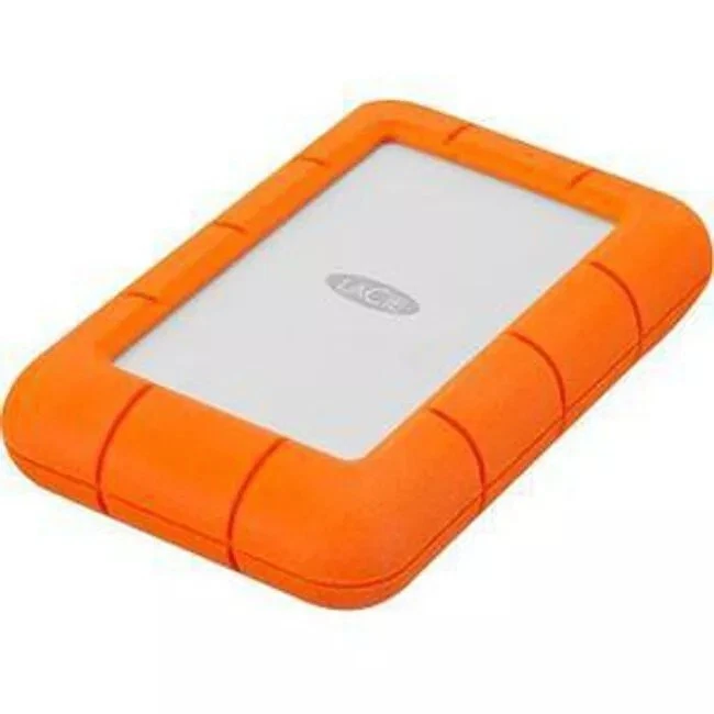 LaCie 4TB Rugged Mini USB 3.0 External Hard Drive LAC9000633 - Orange - Image 2 of 4