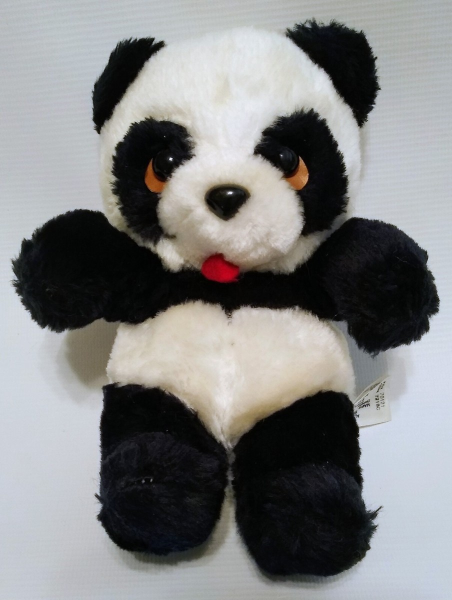 Animal Fair Vintage Kelvinator Panda Bear Plush Stuffed Toy 6
