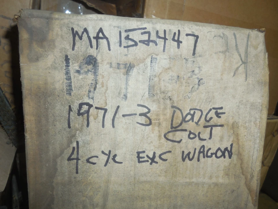 Nuevo de Lote Antiguo Walker Silenciador Dodge Colt 1971-3 4 cilindros excepto vagón PN 21740 Foto 4 de 4