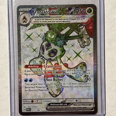 NM Pokmon TCG Card Froslass Ex 217/182 S&V Paradox Rift Ultra Rare Full  Art | eBay