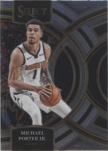 2023-24 Panini Select Michael Porter Jr. Blue Wave Prizms Premier