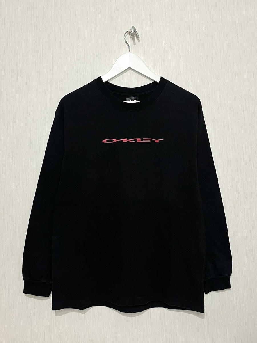 90s - vintage OAKLEYオークリー　ニット　黒　ブラック　y2k 90s - vintage OAKLEYオークリーニット黒ブラックy2k