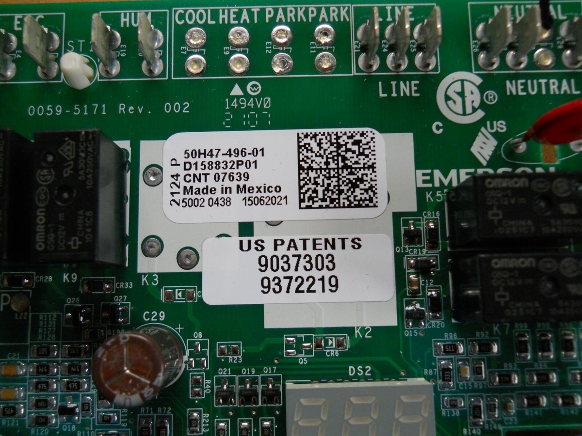 New OEM 50H47-496-01 Board D158832P01 Control CNT07639 | eBay