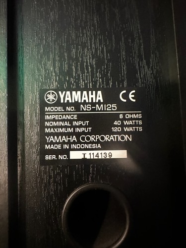Altoparlanti surround Yamaha NS-M125 - Foto 7 di 9