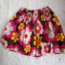 Kids Spring Floral Twirl Skirt. Carter's Size 5. Elastic Waist For Comfort
