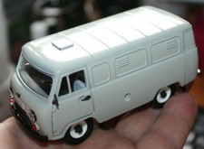 UAZ 3741  GREY - VAN - metall - 1:43 w/ original box 2005