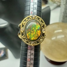 Handmade Copper Iridescent Ring