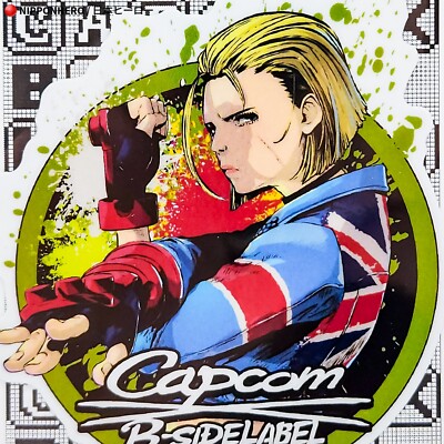 CAPCOM TRIP TOKAI 額装仕様 キャミィ カプ旅ステッカーイラスト カプ旅 ステッカー No.07 ストリートファイター6 スト6 キャミィ