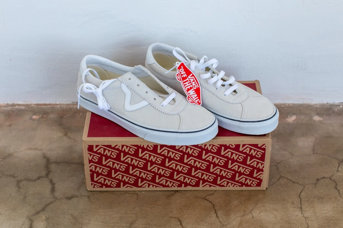 Mens white vans size 9.5 Clearance
