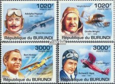 Burundi 2210-2213 (complète. édition) neuf avec gomme originale 2011 pionniers l