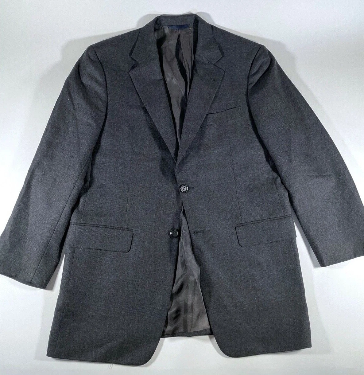 Blazer sportivo uomo Burberry London grigio a quadri 2 Btn taglia 39 R us intime ottimeioni
