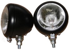 2x Scheinwerfer für Deutz F1M414 11-er M12 Bolzen Ø105mm Lichtaustritt Traktor V